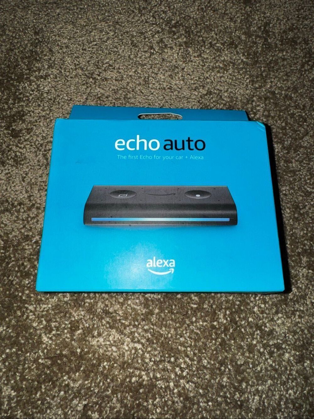 Alexa Black Amazon Echo Auto Hands Free Bluetooth Smart Vehicle Car Speaker NWT